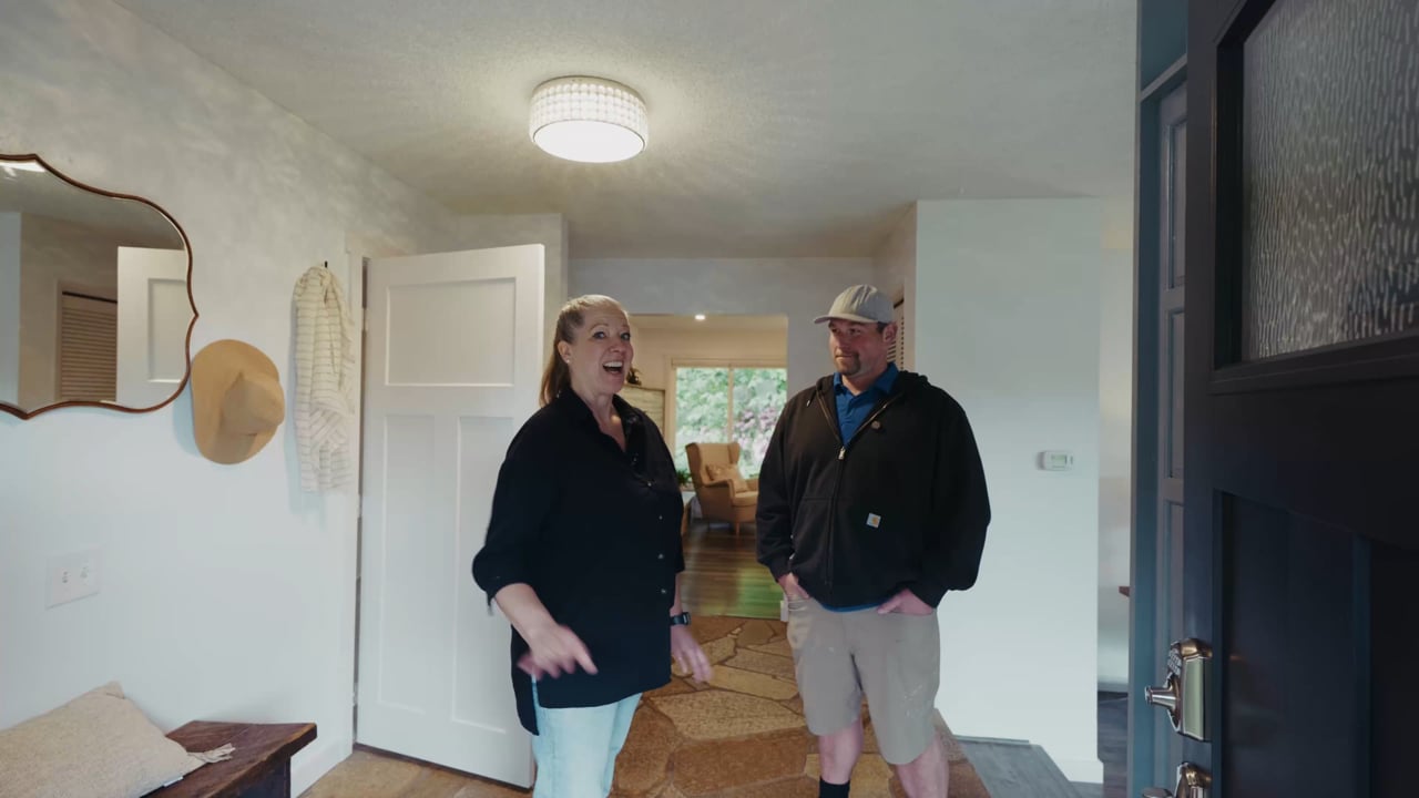 HGTV-style walkthrough